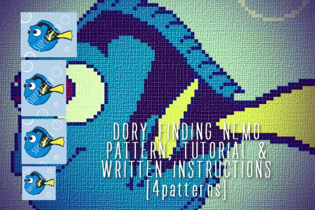 Dory crochet pattern for blanket