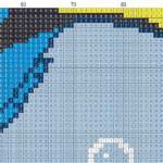Dory crochet pattern for blanket - graph